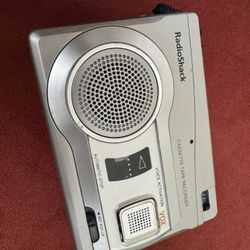 Radio Shack CTR-122 Handheld Cassette Tape Recorder VOX
