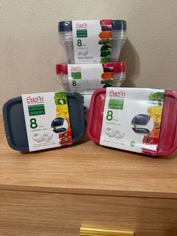 Sazon Everyday Food Storage Containers 4-Pack Sets