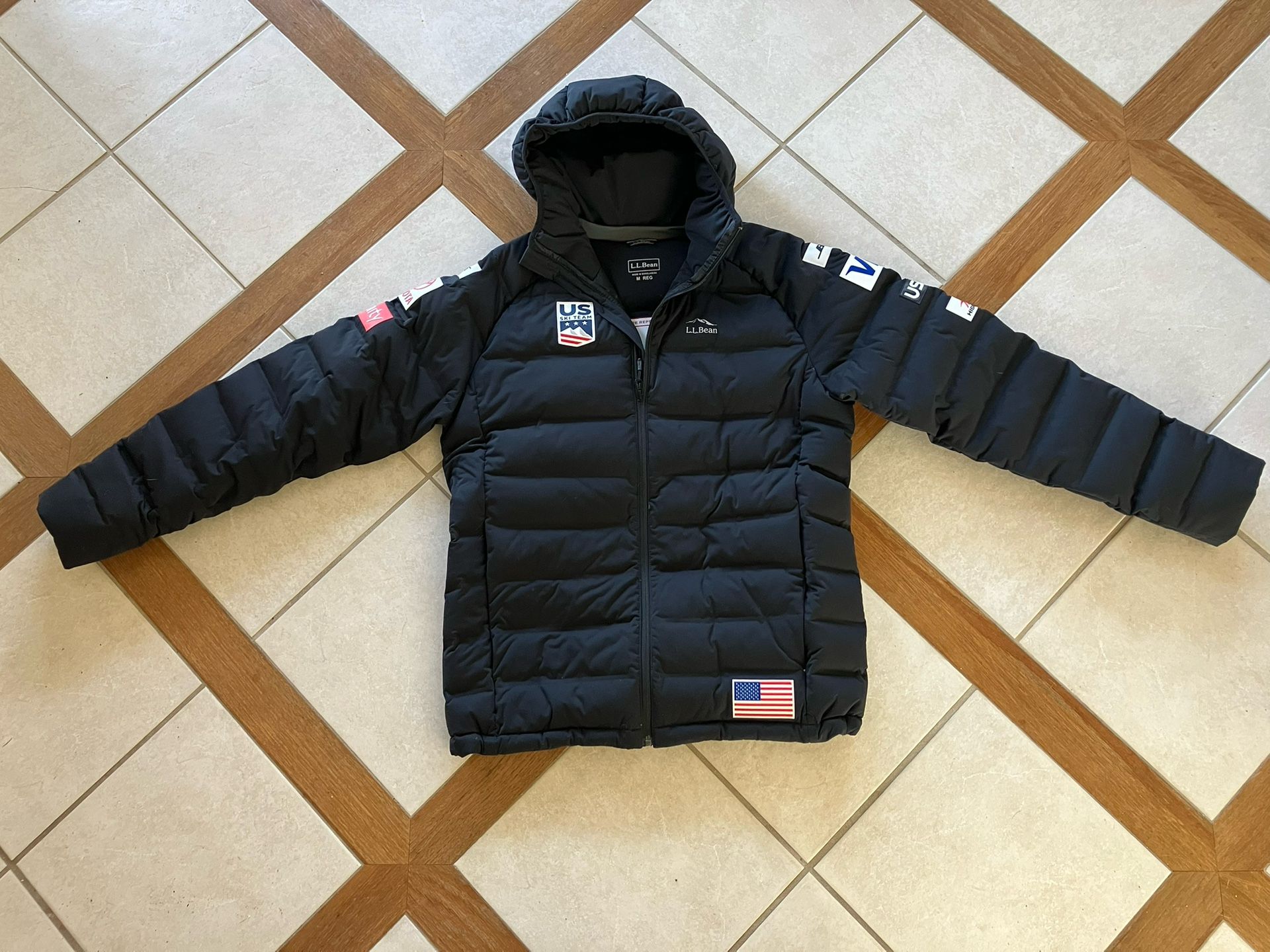 2018 official L.L. Bean winter Olympic Warm jacket