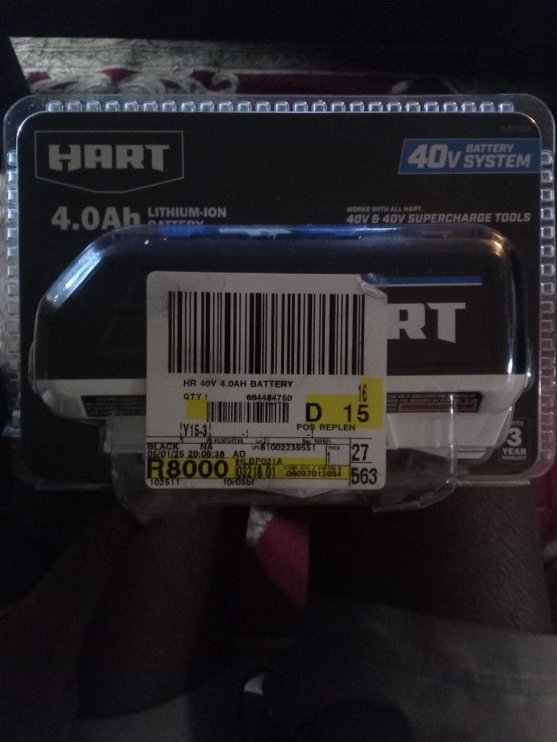HART 4.0Ah Lithium -ION Battery