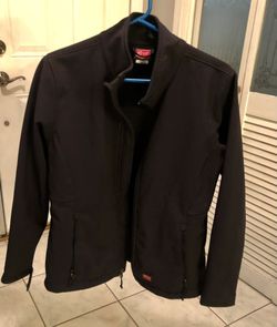 Black Women Red Kep Crew Jacket size M, very nice and warm