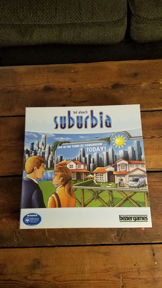 Suburbia Board Game with 2x expansions