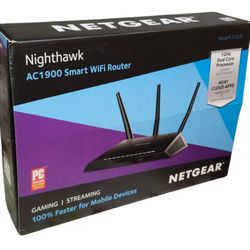 NETGEAR Nighthawk AC1900 Smart WiFi Router Model R7000