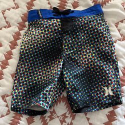 3T toddler Hurley swim trunks 