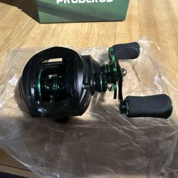 PROBEROS Alloy water droplet type fishing wheel with metal rocker arm 7.2:1 speed ratio 22.05LB resistance line outlet $35 