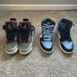 Jordan 4’s and Jordan 1’s