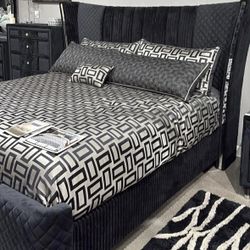 Brand New In Box King Bed Frame With Mattress (Read Description Below)