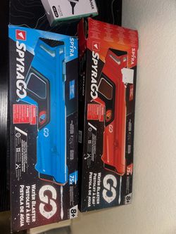 Spyra GO Water Blaster – Blue & Red Set