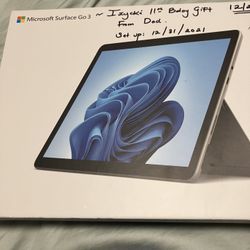 Microsoft Surface Go 3