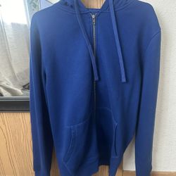 Blue Zip Up