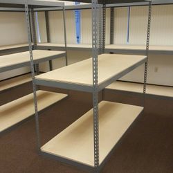 Garage Shelving 72 in W x 30 in D Warehouse Industrial Storage Rack