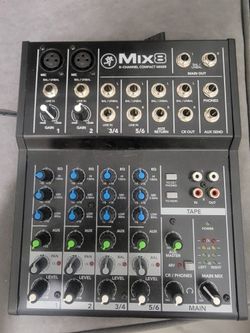 Mackie Mix8 8 Channel Mixer