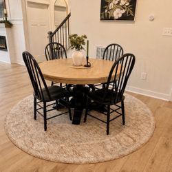 54” Table and Chairs