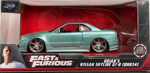 Fast and Furious BRIANS NISSAN SKYLINE GT-R R-34