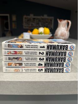 Bakuman Manga Volumes 1-5