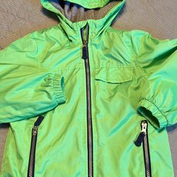 London Fog 5/6 Boys Lined Raincoat Windbreaker 