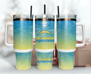 Los Angeles Chargers Football 40oz Tumbler