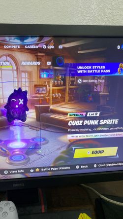 Cube punk sprite Fortnite