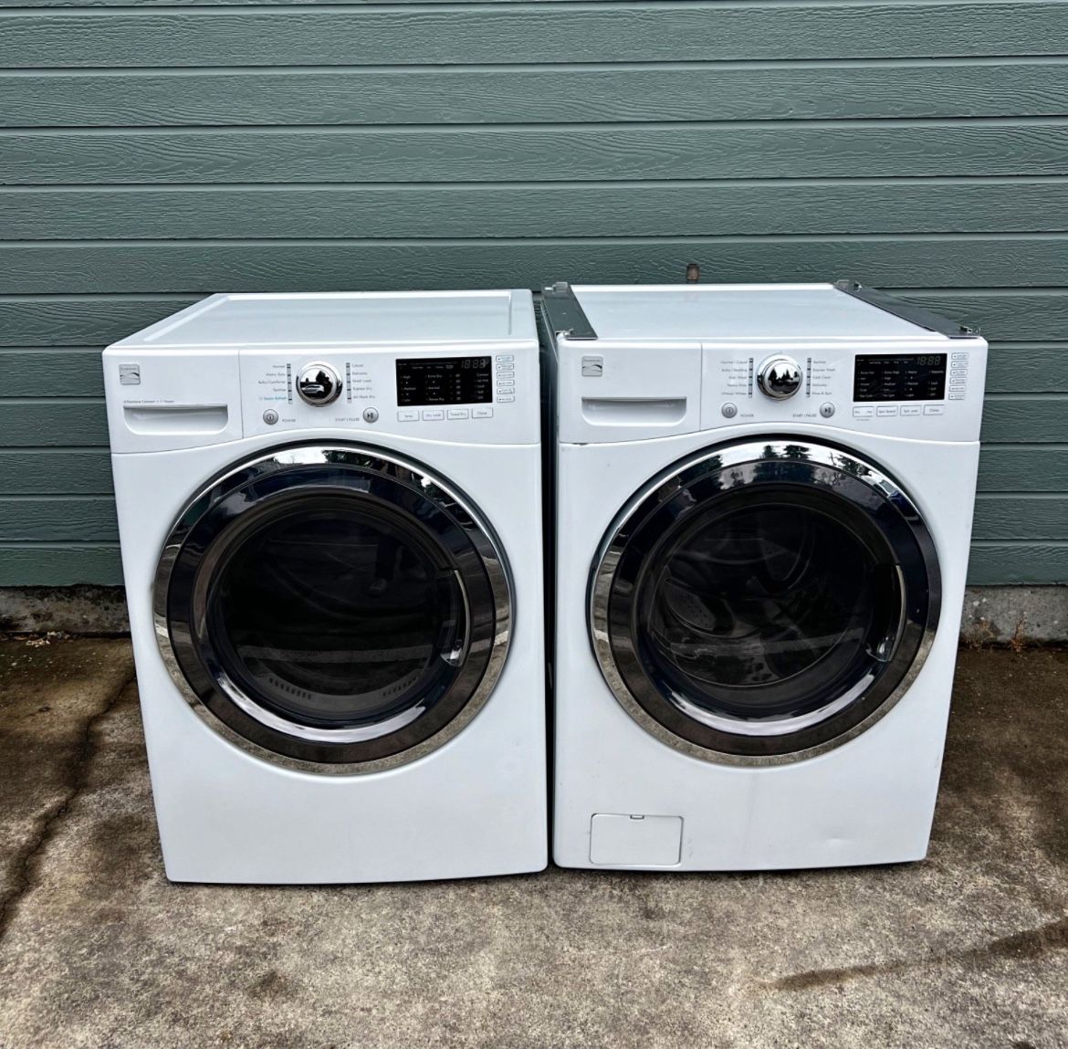 Kenmore Front Load Washer and Dryer Set