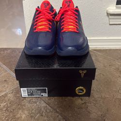 Kobe 5 Protro Caitlin Clark Indiana Fever Size 11.5M