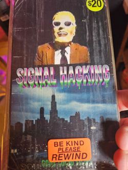 Signal Hacking 2026 VHS work print/screener/first print