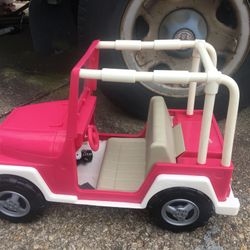 American girl doll jeep only $15 firm