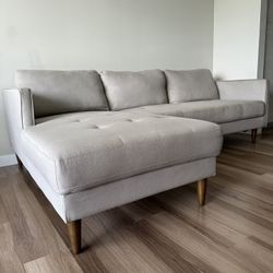 🛋️ L-Shaped Sectional Sofa — Modern Style, Great Condition