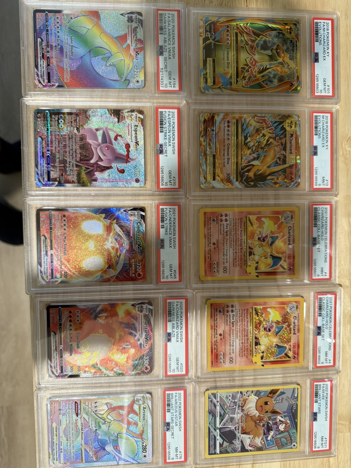 PSA Graded Pokemon Cards