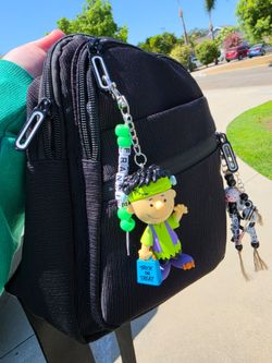 Peanuts Charlie Brown Frankenstein Keychain, peanuts, Charlie brown, great pumpkin Charlie brown, snoopy