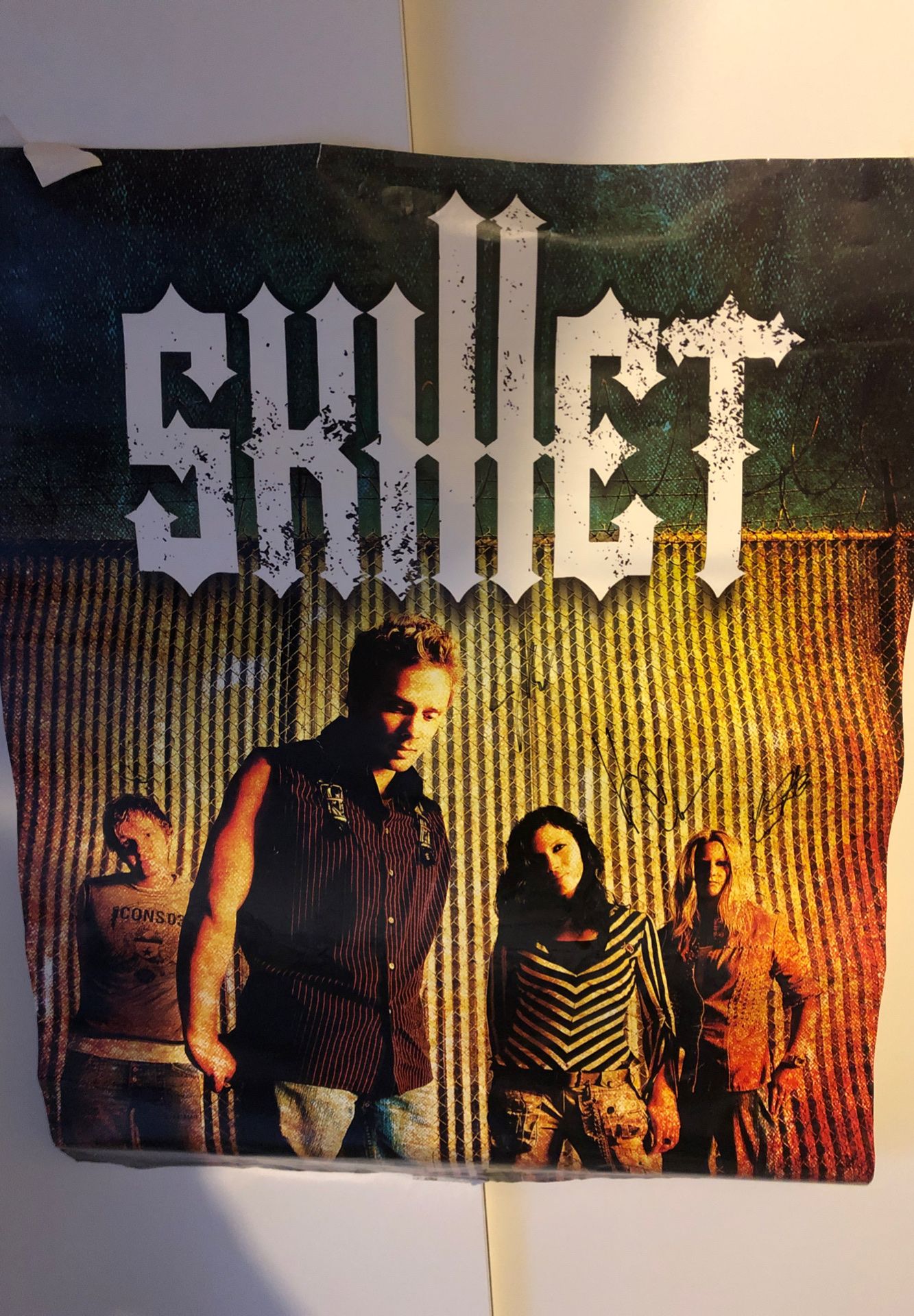 Signed Skillet Poster