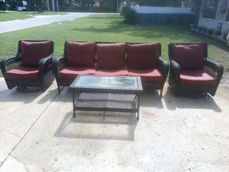 Outdoor Resin Patio Set