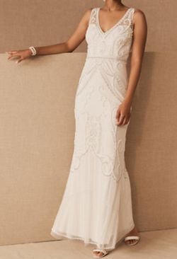 Anthropologie BHLDN Sorrento Wedding Dress - Size 14
