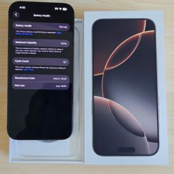 iPhone 16 pro Max *T-MOBILE*