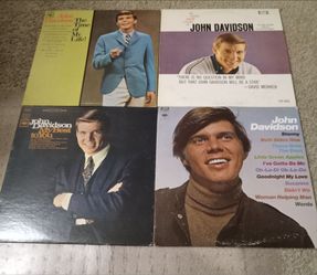 John Davidson Vinyl LP Records Lot of 4