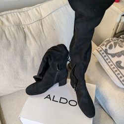 Aldo Over The knee Suede Boots