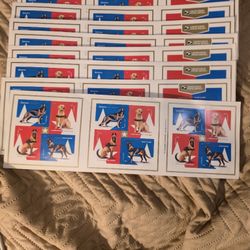 10 Full Books 2019 Military Dog Stamps New Condition