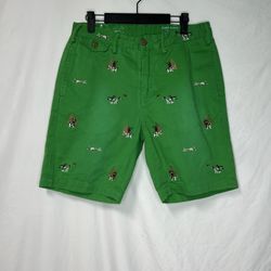 Polo Ralph Lauren Country Huntsman Shorts Mens 32/34 Green
