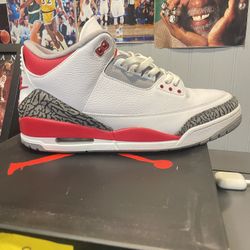 Jordan 3 Fire Red 