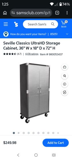 New in the box never opened garage cabinets