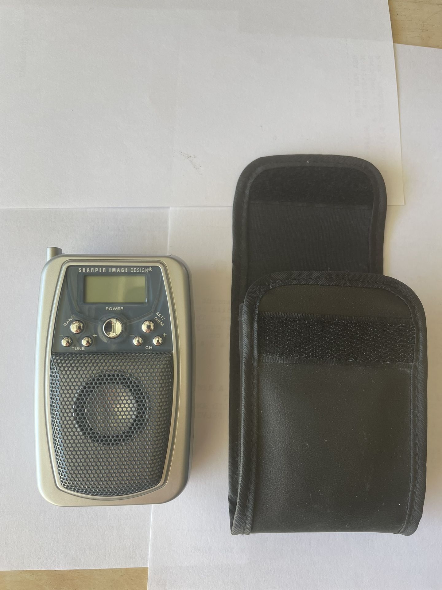 Sharper Image Battery Powered Radio