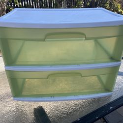 Two Drawer Storage Cabinet