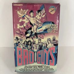 Bad Guys ( VHS, 1986 ) Big Box. Comedy. U.S.A. Home Video. Adam Baldwin