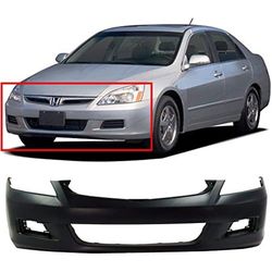07 honda accord sale front bumper cover