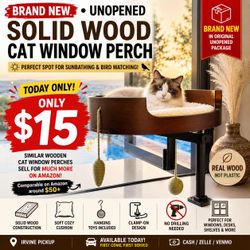 🔥 TODAY ONLY $15 Brand New • Unopened • Solid Wood