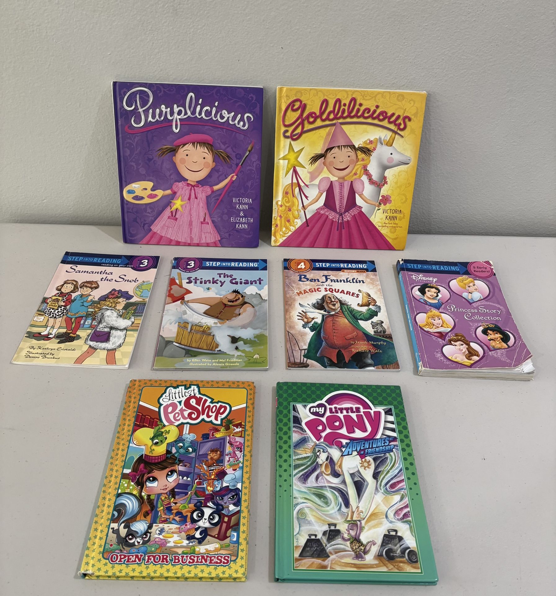 Kids Step 3-4 Book Bundle- 8 Books 