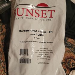 Sunset Cpap Tubing 6 Ft TUB 06