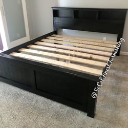 King Bed Frame - No Mattress 