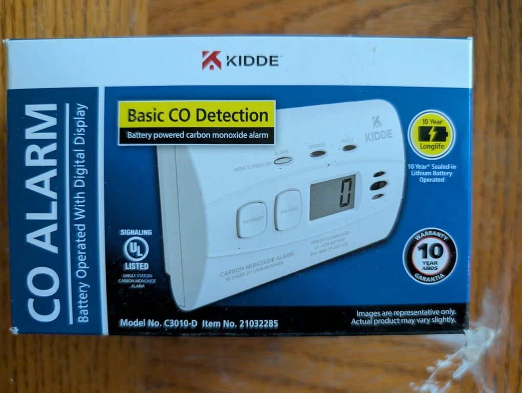 Kidde CO2 Alarm