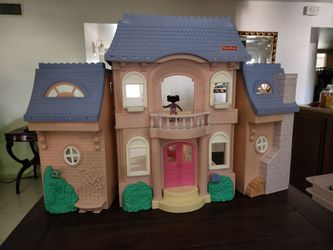 Vintage Fisher Price Loving Family Grand Doll House