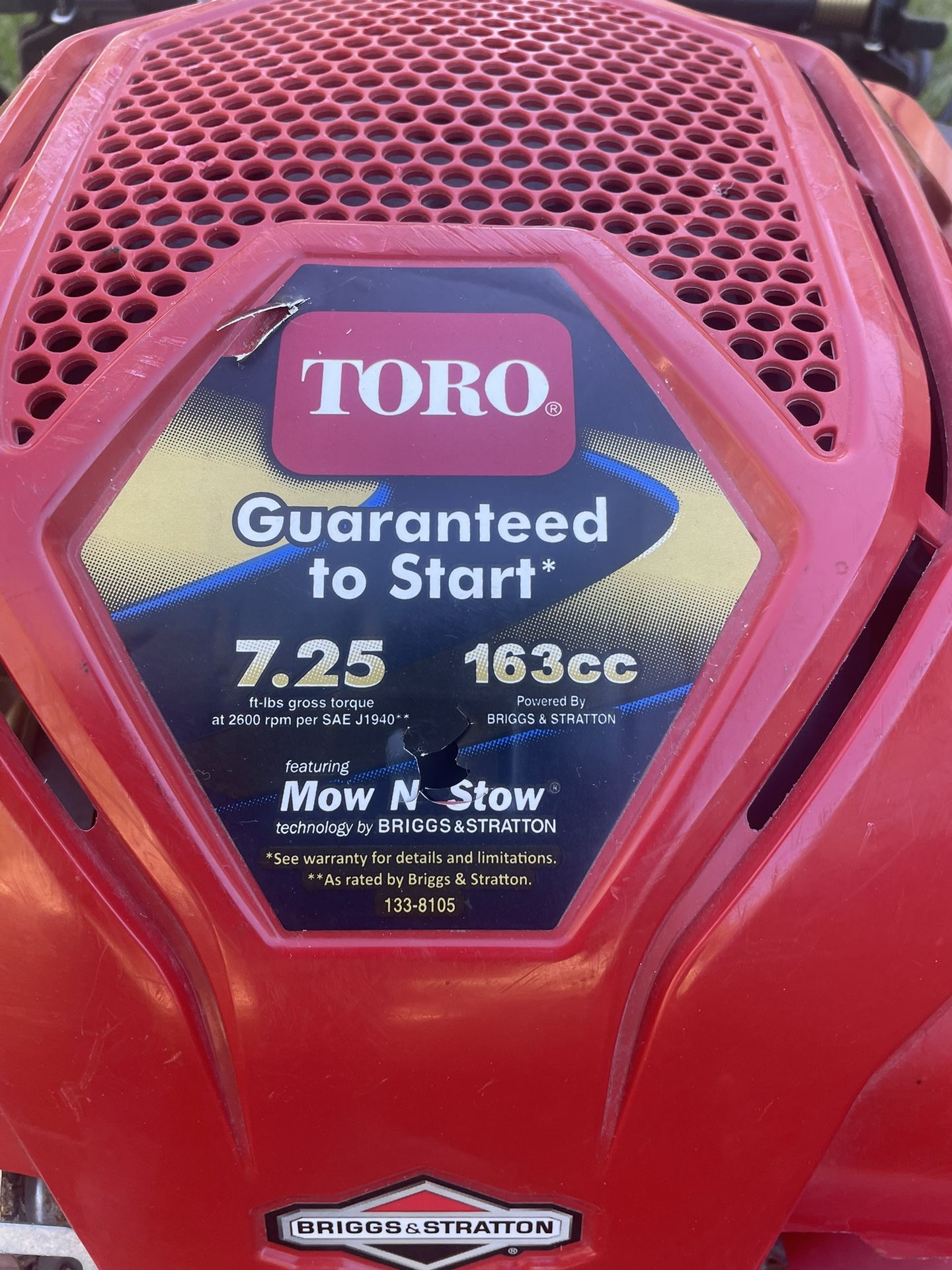 Toro Recycler 22 Inch Briggs & Stratton SelfPropelled Lawnmower for